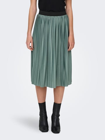 JDY Skirt 'BOA' in Green: front