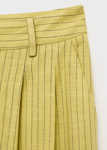 MANGO Loosefit Hose 'Luca' in Gelb