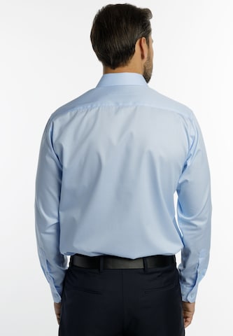 DreiMaster Klassik Regular fit Business shirt in Blue