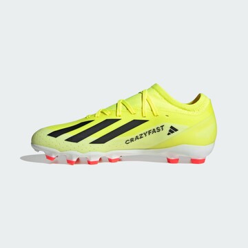ADIDAS PERFORMANCE Soccer Cleats 'X Crazyfast League' in Yellow