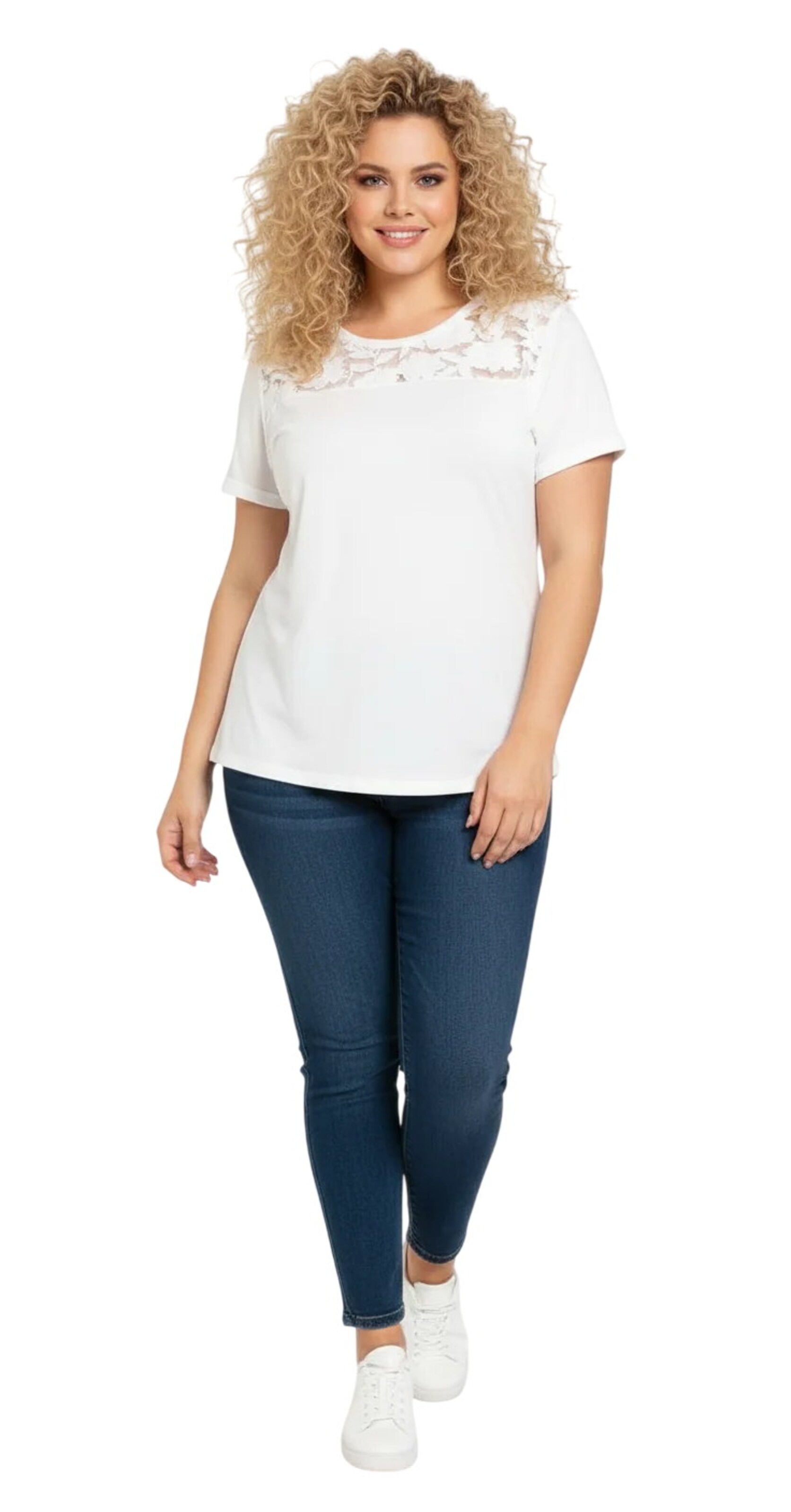 Shape Of You Shirt in Wit