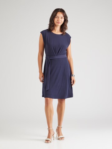 s.Oliver BLACK LABEL Jurk in Blauw: voorkant