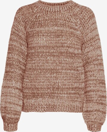 VERO MODA Sweater 'LUISA' in Brown: front