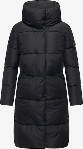 Cappotto invernale 'Wolkenkuss 14' di NAVAHOO in nero: frontale