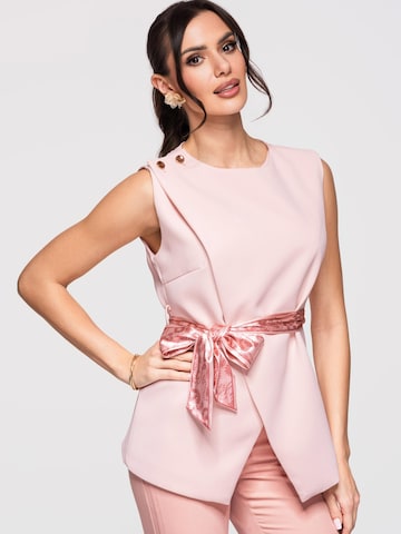 Ombre - Blusa en rosa: frente