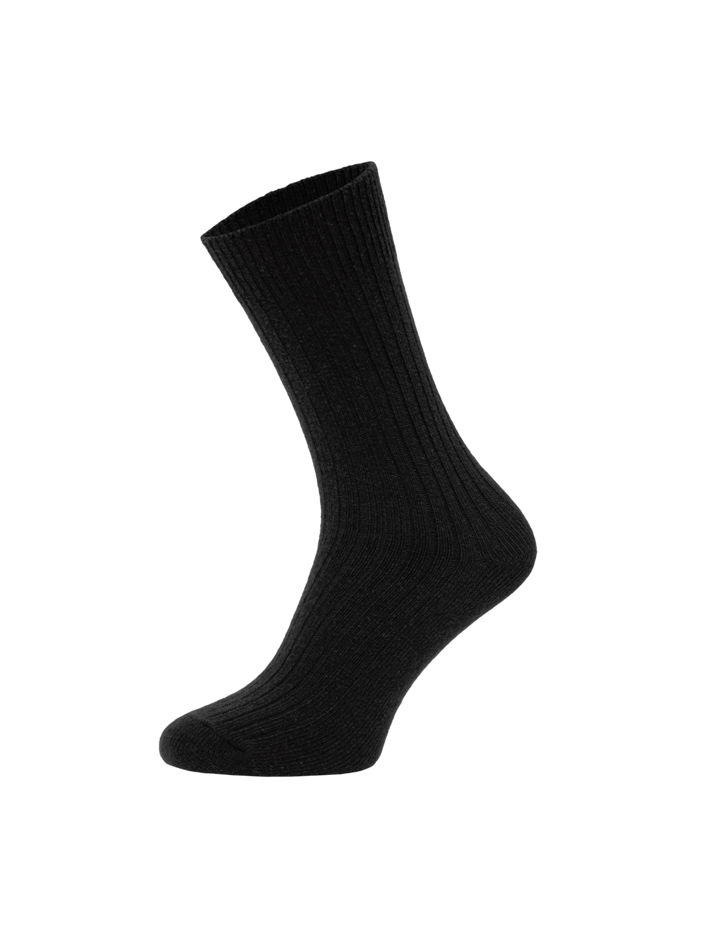 HomeOfSocks Socks 'HOS72' in Black: front