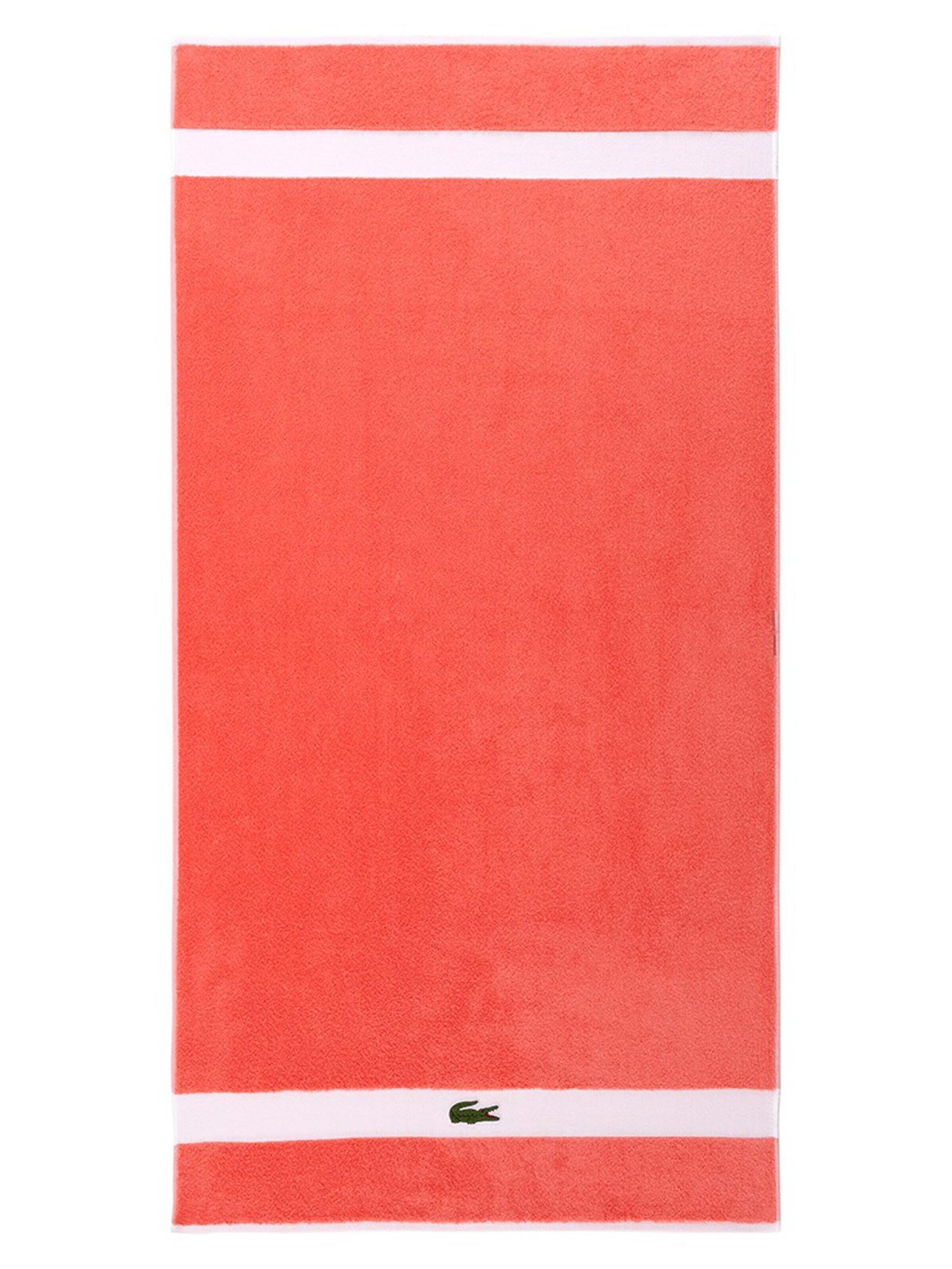 LACOSTE Handtuch 'LCASUAL'‌‌‌ in Orange: Vorderseite