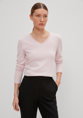 Pull-over COMMA en rose : devant