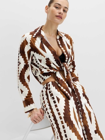 Chemisier Marks & Spencer en marron