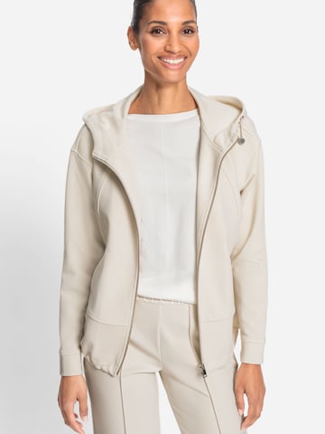 Olsen Fleece jacket in Beige: front