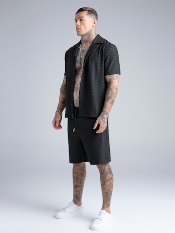 SikSilk Regular Pants in Black