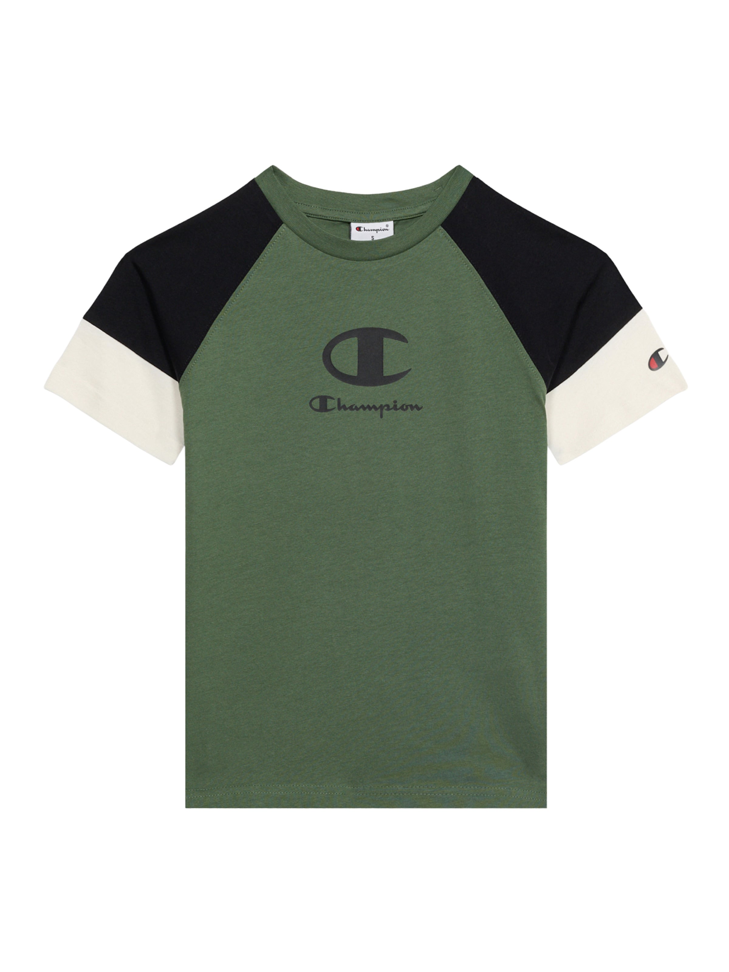 Champion Футболка в Зеленый: спереди