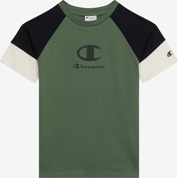 Champion Футболка в Зеленый: спереди