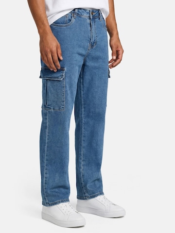 Tazzio Regular Cargojeans 'A112' in Blauw