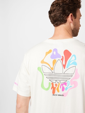 ADIDAS ORIGINALS Shirt 'Pride Rm Graphic' in White