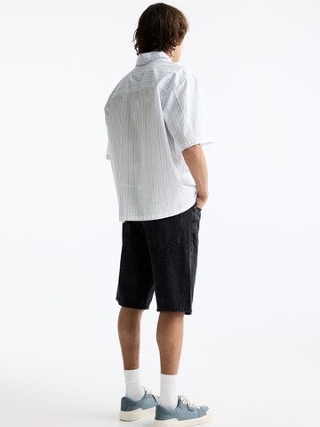 Loosefit Jean Pull&Bear en noir