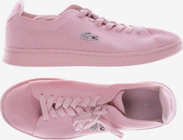 LACOSTE Sneaker 38 in Pink: predná strana