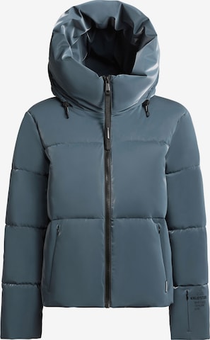 khujo - Casaco de inverno 'Audrey Shiny ' em azul: frente
