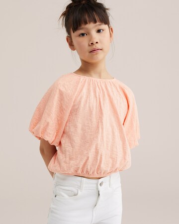 WE Fashion Blus i orange: framsida