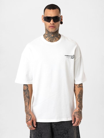 T-Shirt 'Bram' Dandalo en blanc