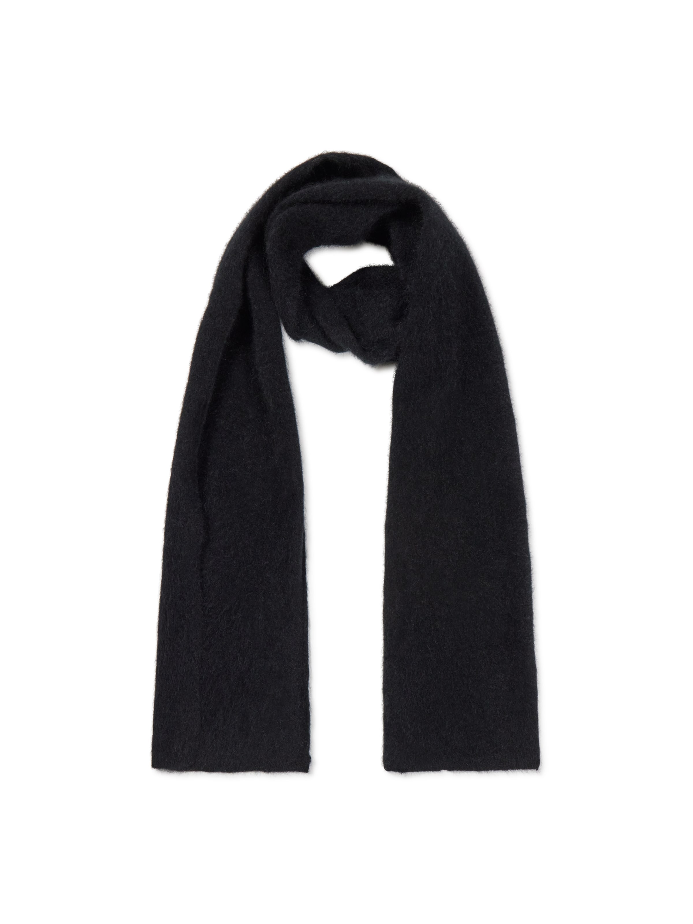 CASH-MERE.CH Sjal i sort: forside