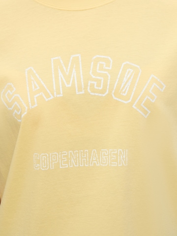 Samsøe Samsøe Shirt 'Sacamino' in Yellow