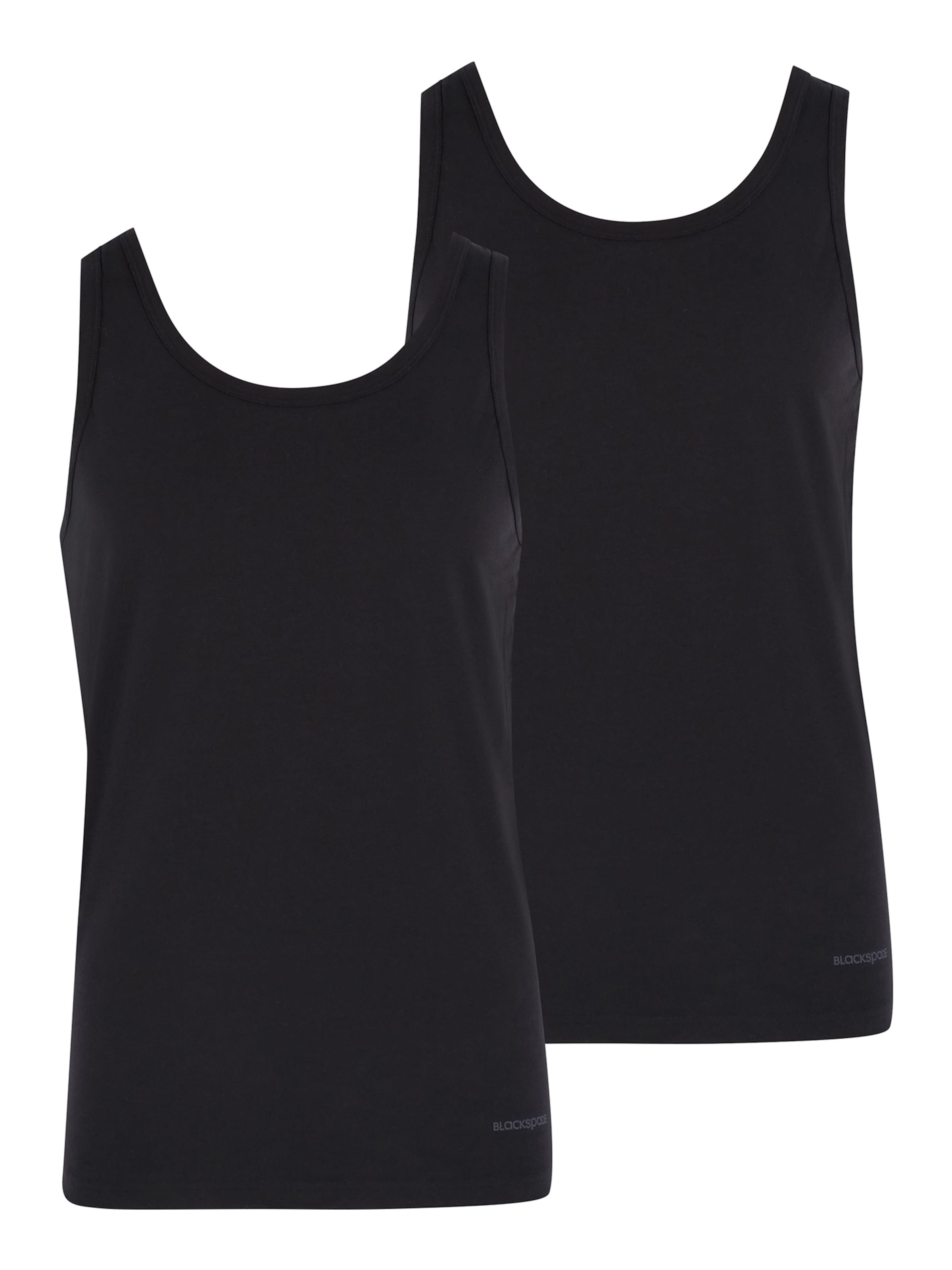 Blackspade Undershirt in Black: front