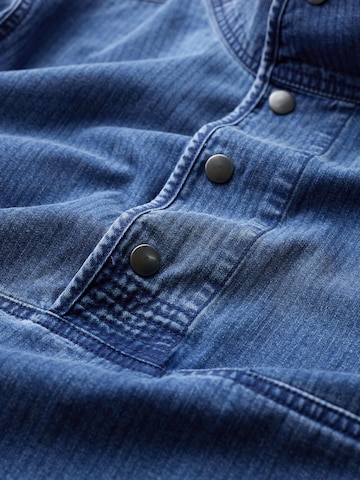 Veste mi-saison 'Boatman Row Smock' Seasalt Cornwall en bleu