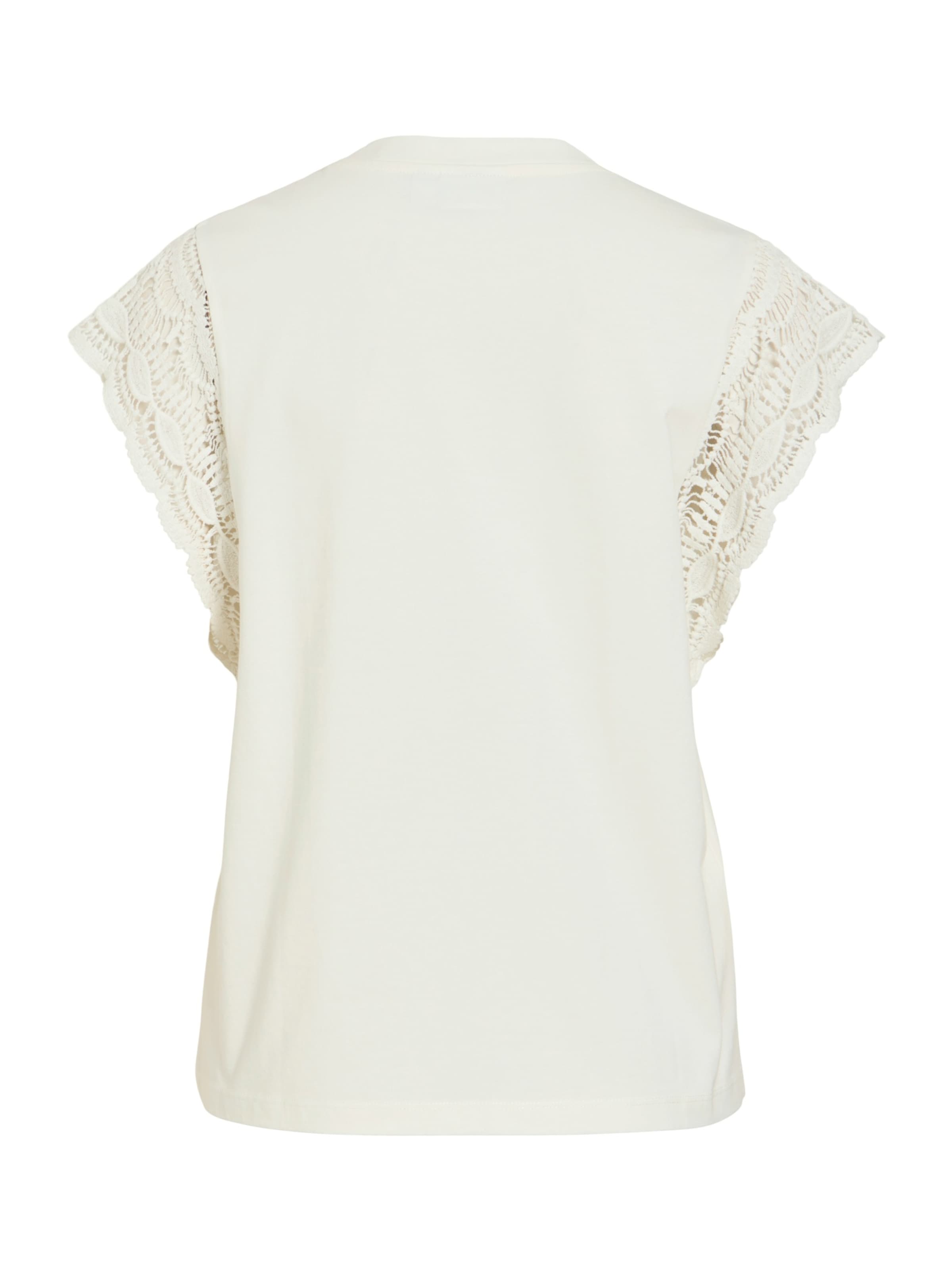 VILA - Camiseta 'VIMandala' en blanco