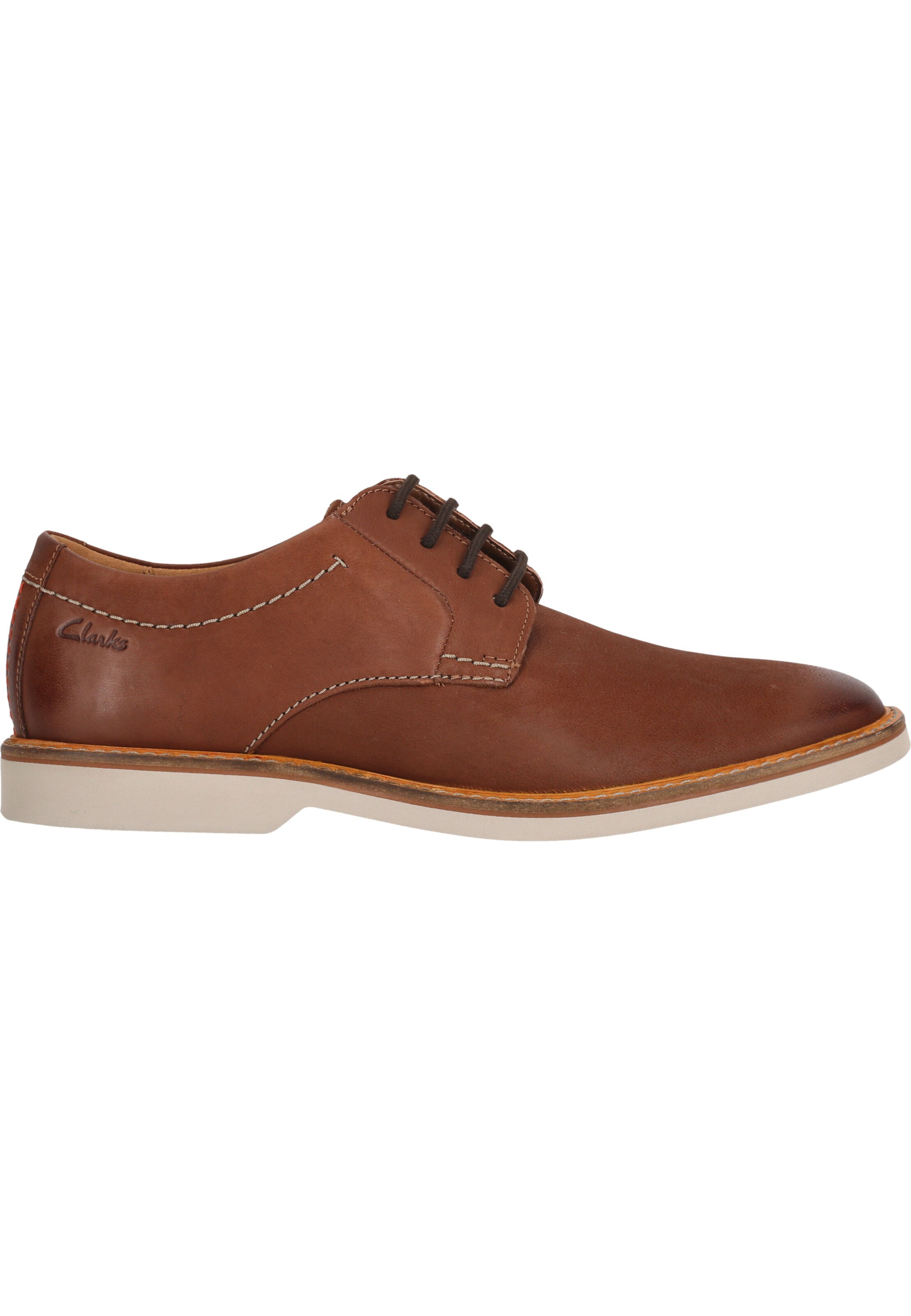 CLARKS Anzugschuh 'Atticus LTLace' in Braun