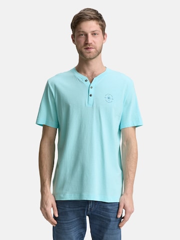 TOM TAILOR Shirt in Blue: front
