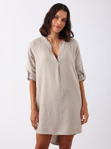 Zwillingsherz Tuniek 'Amelie' in Beige: voorkant