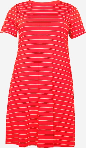 ONLY Carmakoma Dress 'MAY' in Red: front