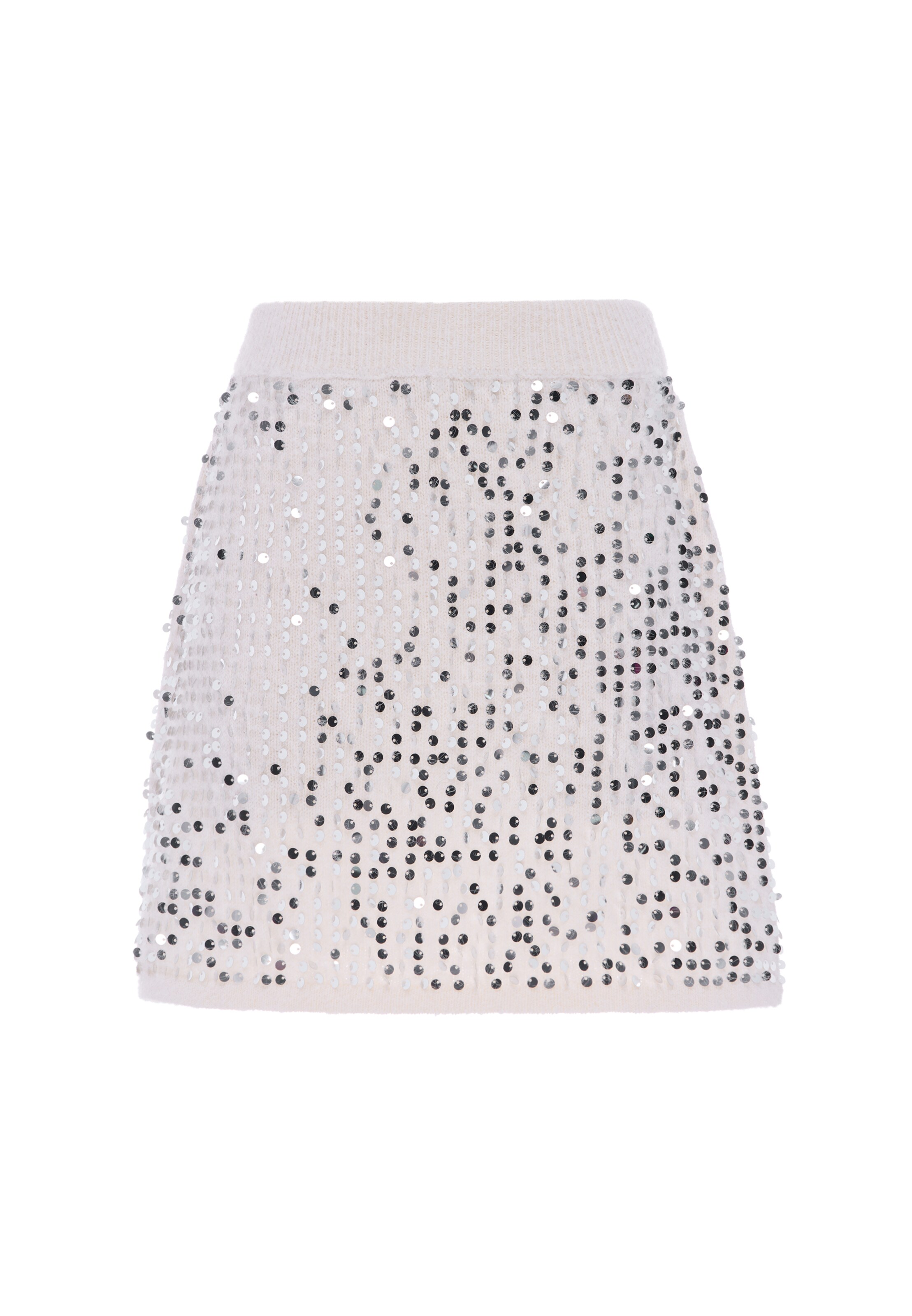 Jupe faina en blanc : devant