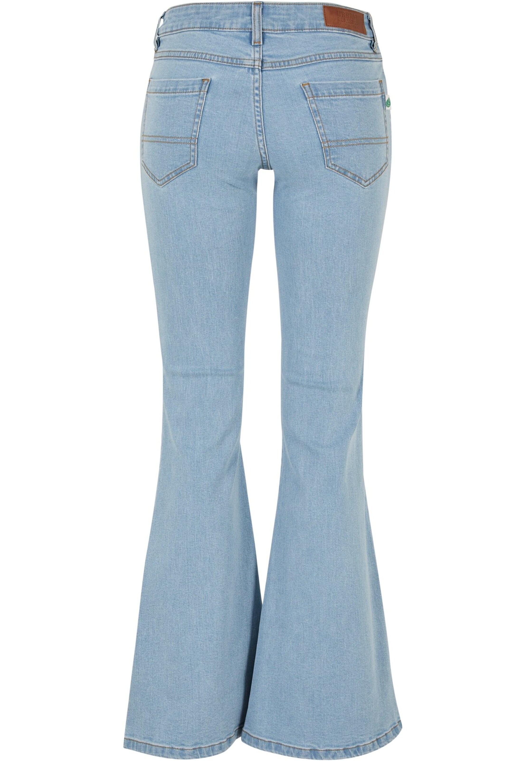 Urban Classics Na zvonec Kavbojke | modra barva