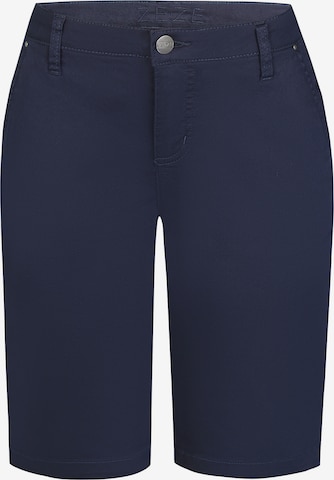 Coupe slim Pantalon 'Sanne 347' ze-ze en bleu : devant