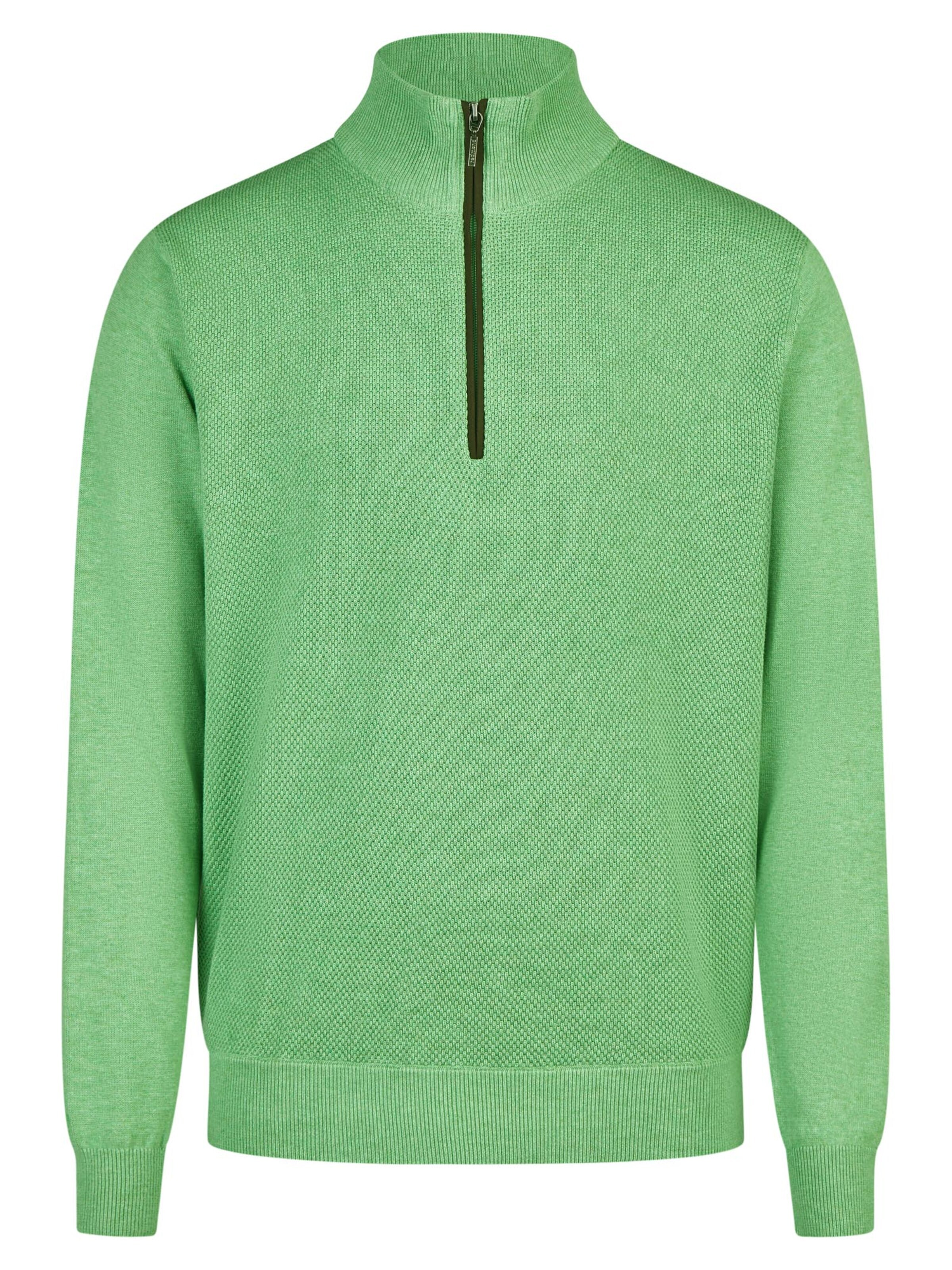 redmond Pullover 'Basic'‌‌ in Grün: Vorderseite