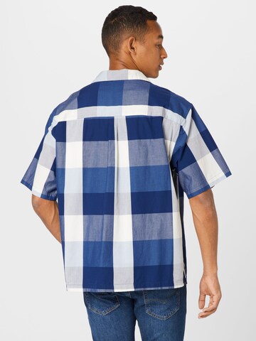 LEVI'S ® Comfort Fit Skjorta 'Levi's® Men's Short Sleeve Pajama Shirt' i blå