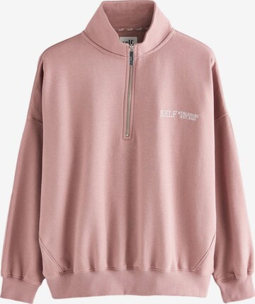 self. Sweatshirt in Pink: Vorderseite