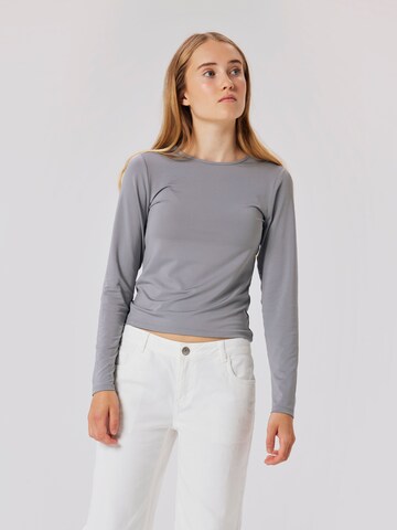 NAME IT Bluser & t-shirts 'NLFDinci' i grå: forside