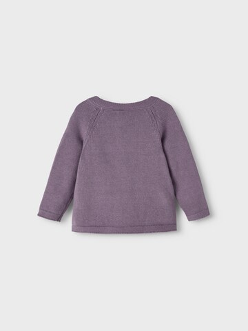 NAME IT Knit cardigan 'Duline' in Purple