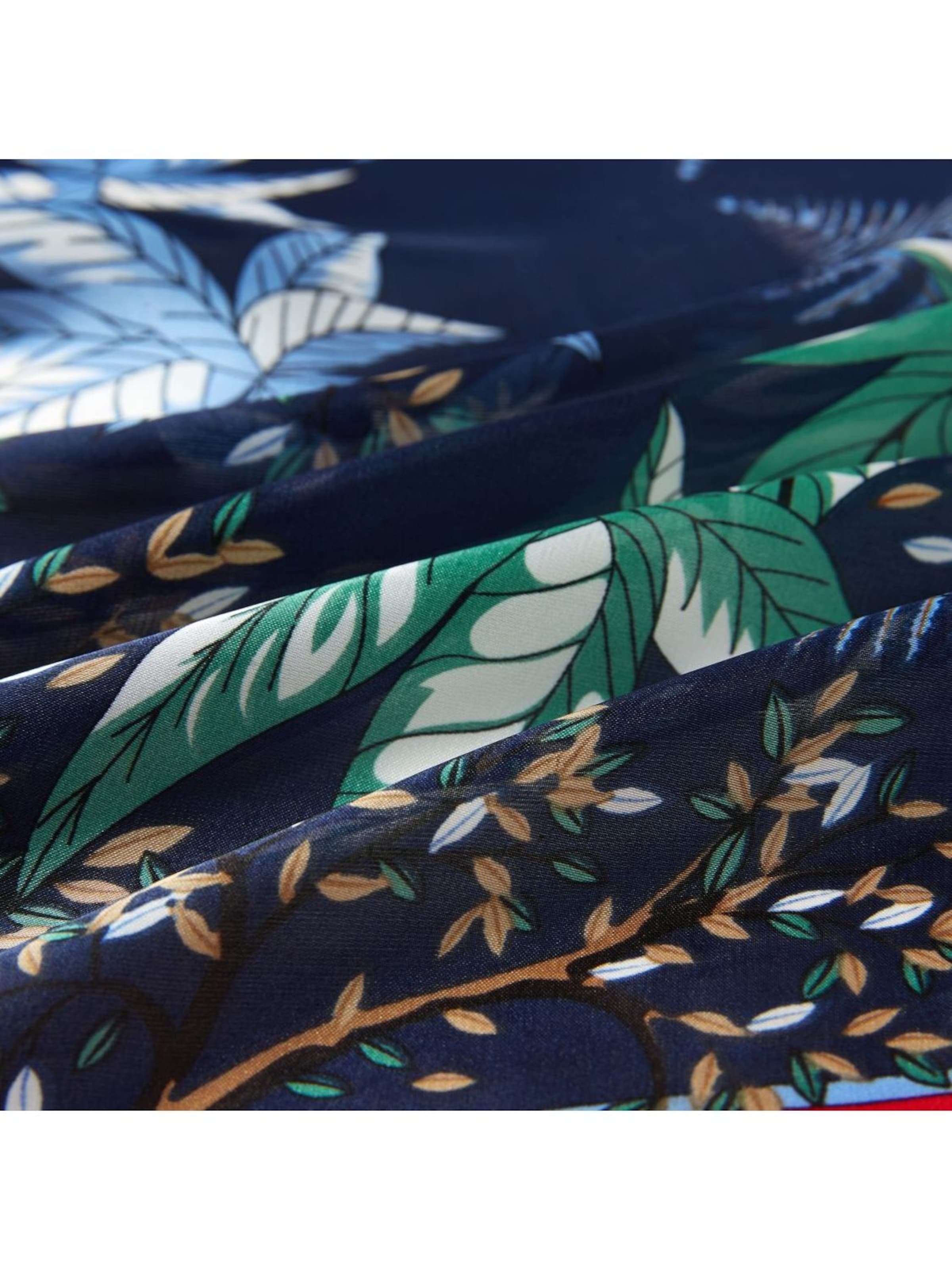 Écharpe 'Island Cléo' alberto cabale en rouge