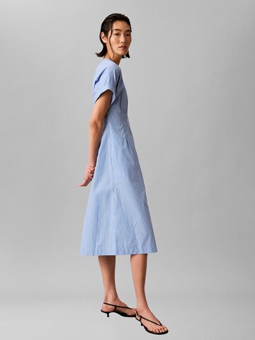 Calvin Klein Blousejurk in Blauw