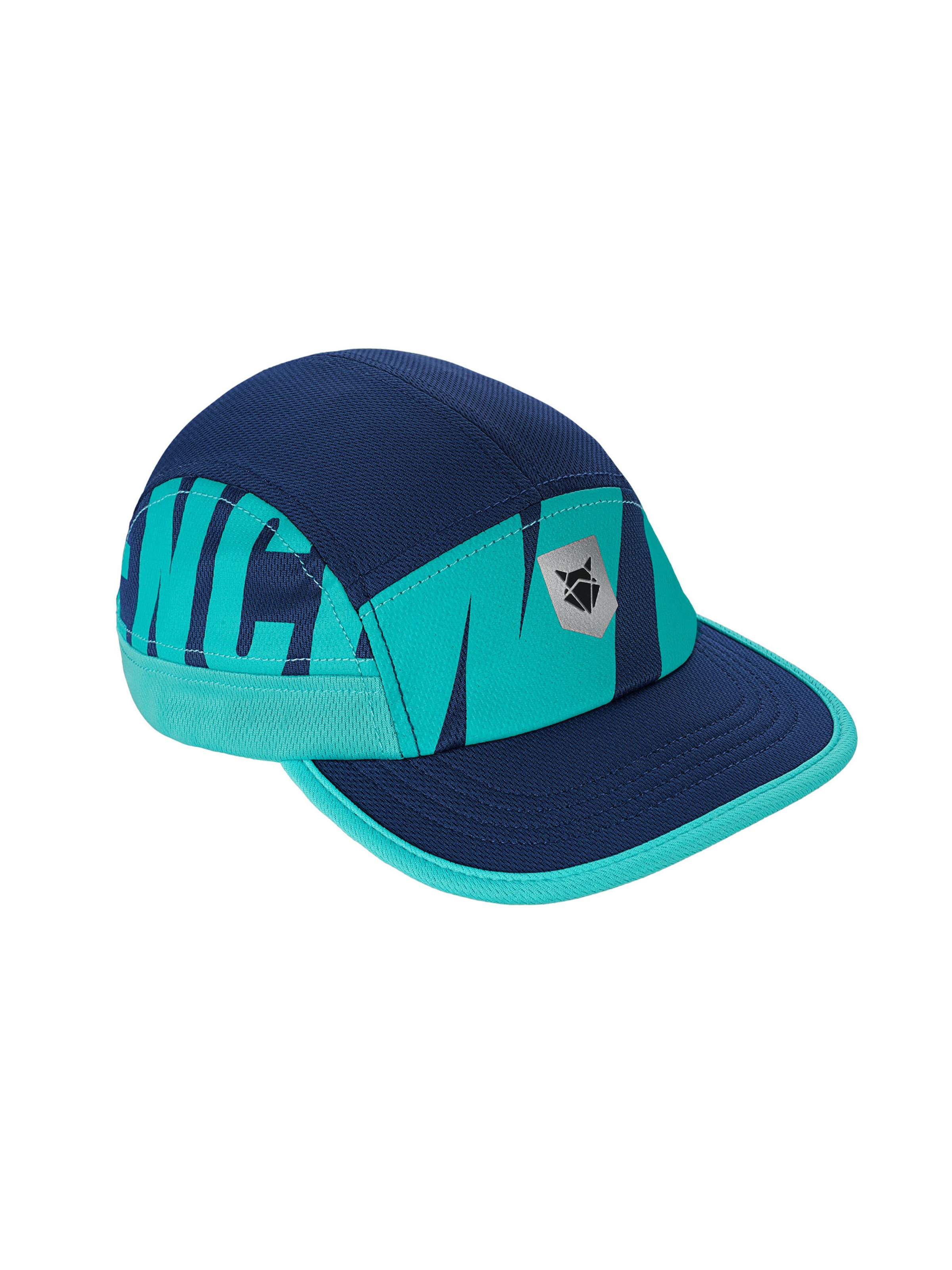 INCYLENCE Athletic Cap 'REFLECTIVE' in Blue: front