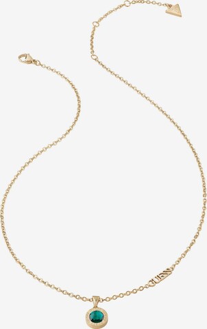 GUESS Necklace 'Color My Day' in Gold: front