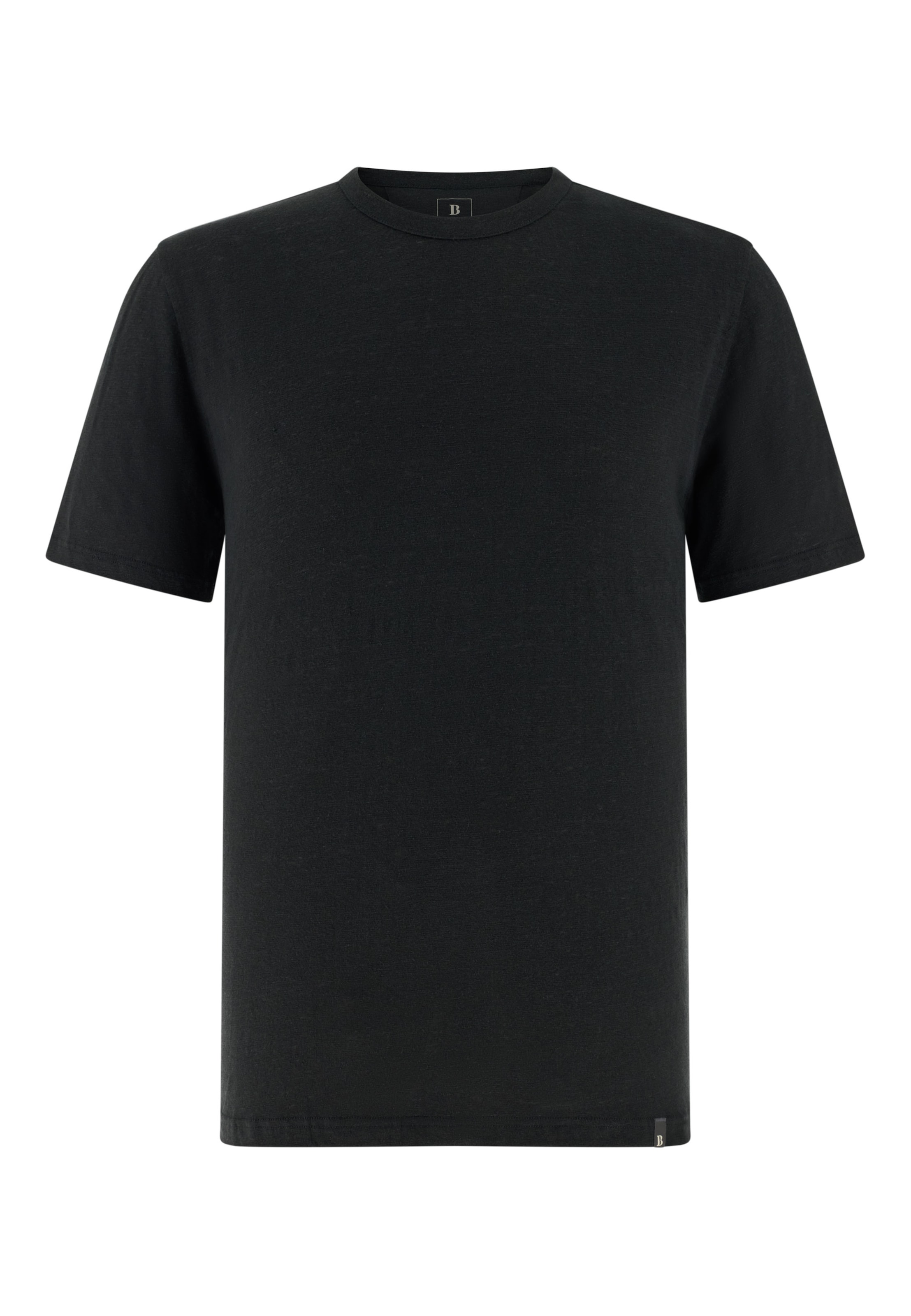 Boggi Milano Shirt in Zwart: voorkant