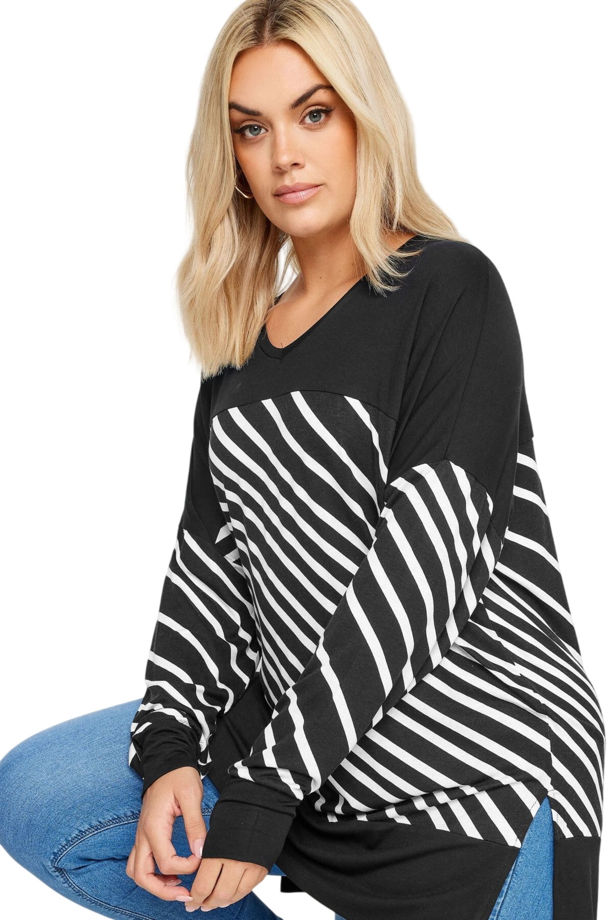 Stil Diva Shirt in Schwarz