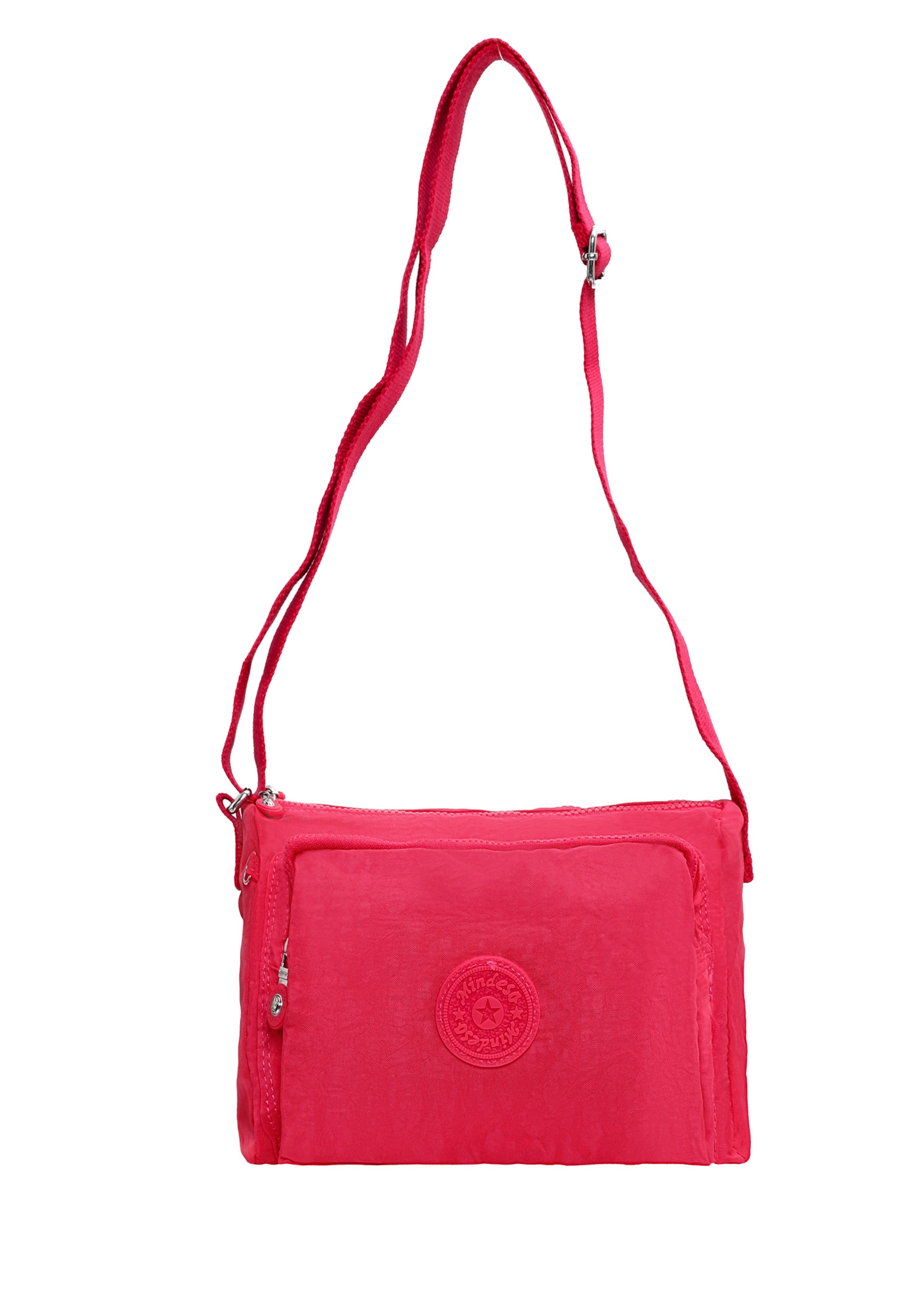 Mindesa - Bolso de hombro en rosa: frente