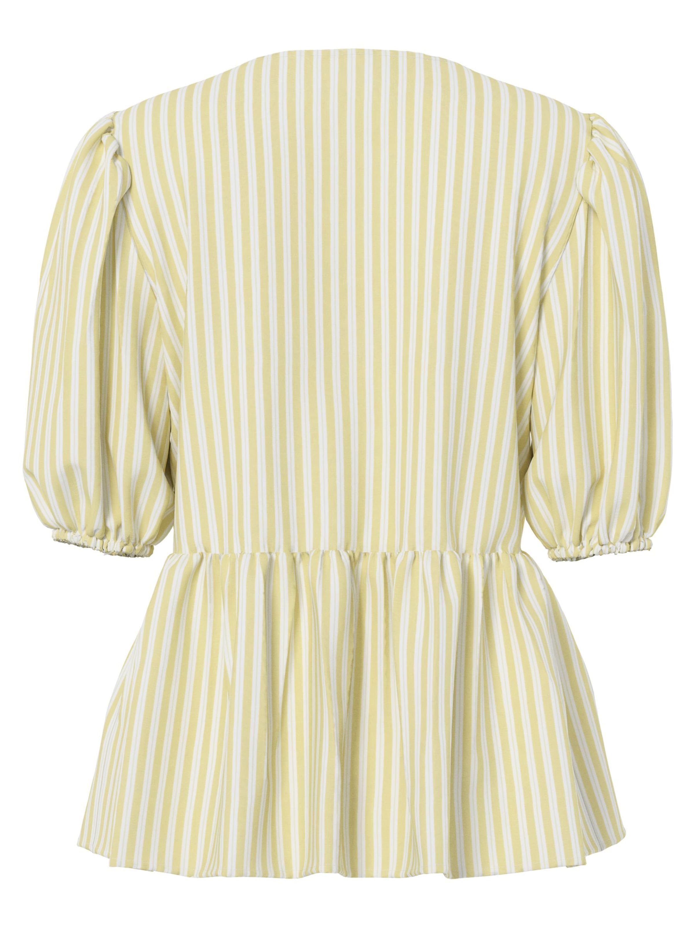 PIECES Bluse 'PCJolly' i gul