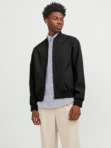 JACK & JONES Between-Season Jacket 'Illusion' in Black: front